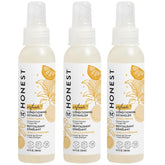 The Honest Company Conditioning Hair Detangler 3-Pack Leave-in Conditioner and Fortifying Spray, Tear Free Cruelty-Free, Hypoallergenic, Citrus Vanilla Refresh, 4 fl oz, pack of 3