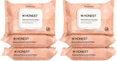 Honest Beauty Fragrance Free Cleansing Makeup Remover Facial Wipes | Plant Based,Hypoallergenic,Gentle for Sensitive Skin |,(Pack of 180)