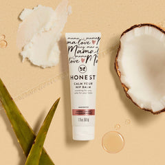 The Honest Company Mama Calm Your Nip Balm, Nourishing Soothing Nipple Cream for Nursing, Naturally Derived and Safe Sensitive Baby Skin, 1.75 fl oz