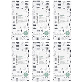 The Honest Company Hypoallergenic Multi-Use Baby Wipes for Sensitive Baby Skin, Pattern Play, 10 Count (Pack of 6)