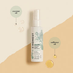 The Honest Company Baby Diaper Rash Cream Spray, Moisturizing, Calming Zinc Oxide, Hypoallergenic, Dermatologist Tested, Cruelty-Free, 2 fl oz