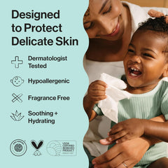 The Honest Company Plant-Based Snot Removing Wipes, Soothing Nose with Aloe, Hypoallergenic for Sensitive Skin, EWG Verified Fragrance-Free, 60 Count